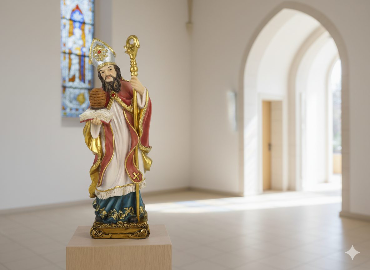 Figurka svatého Ambrože 21,5 cm