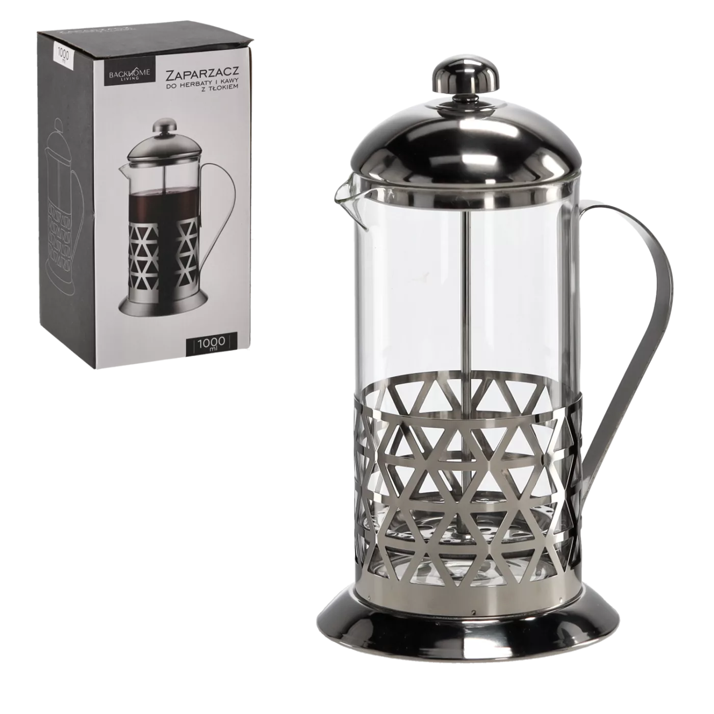 Čajník a kávovar s tlakem 1000 ml