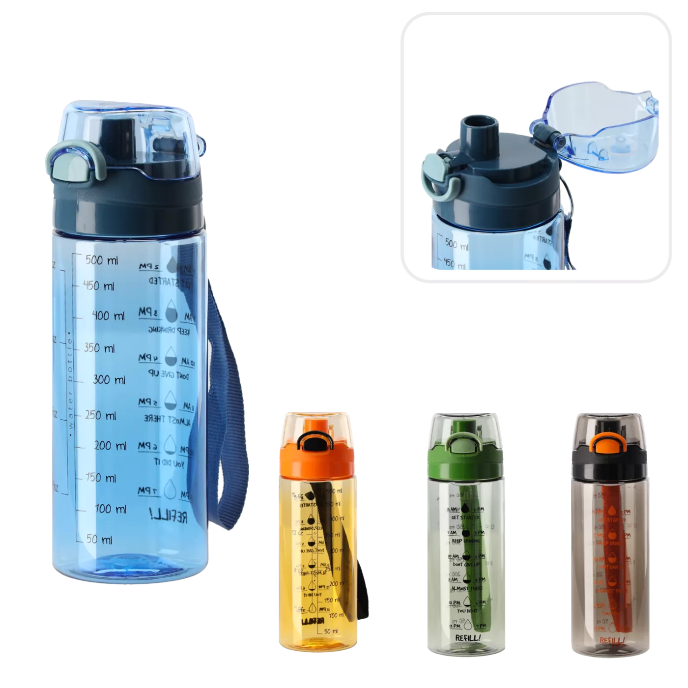 Lahev na vodu 500 ml s motivy