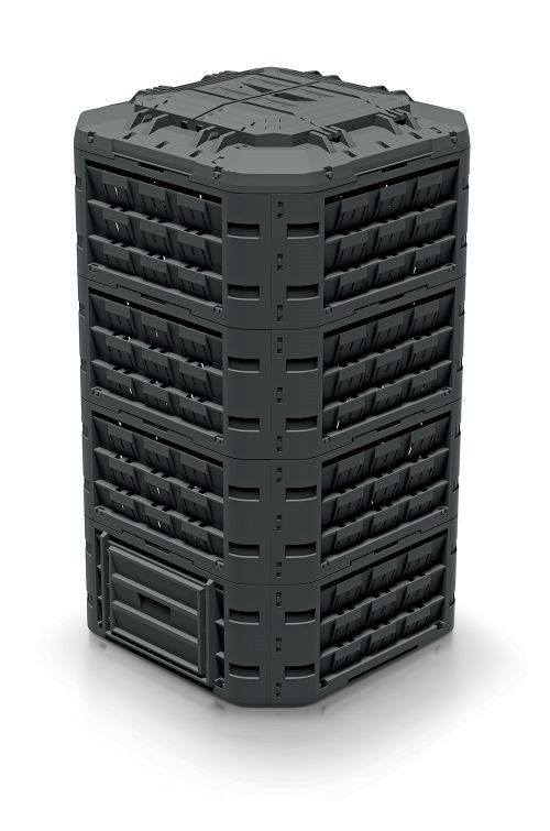 Kompostér COMPOGREEN VARIO 1250l černý