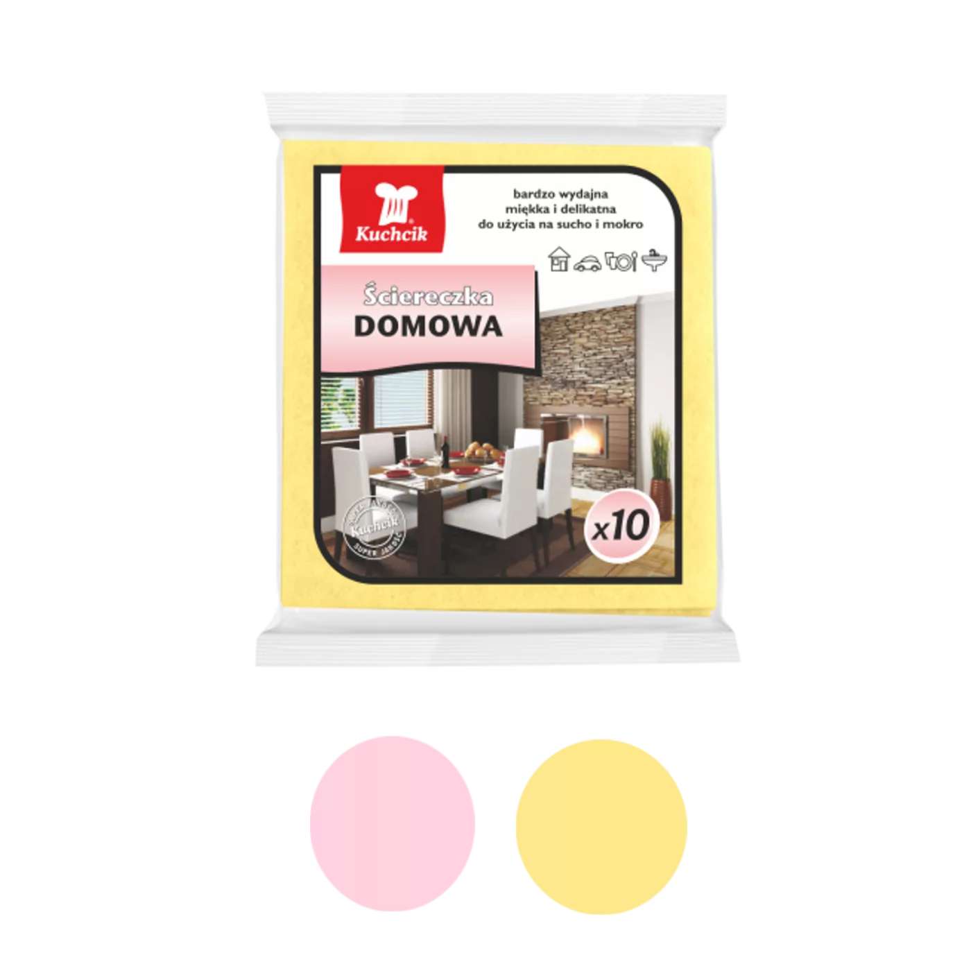 Domácí utěrka kuchyňská 10 ks