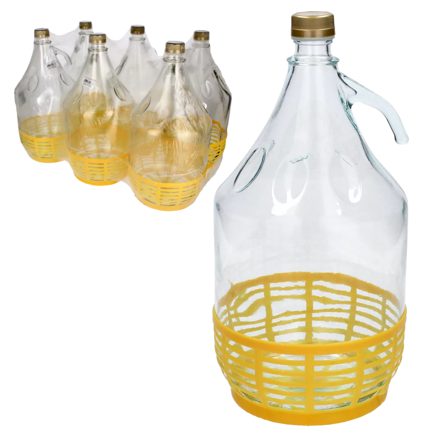 BALÓN 5 L S RUKOJETÍ + PLASTOVÉ SÍTKO ZGRZ=6 KS *9566