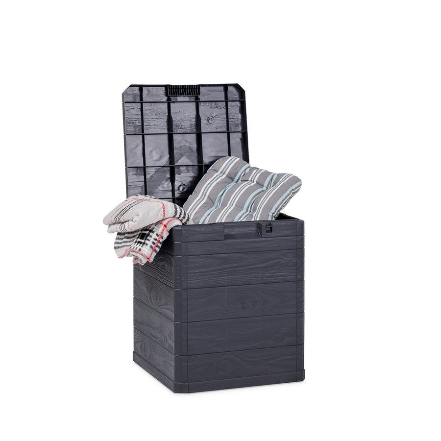 ALDOTRADE Box na polstry Woody 90l - Šedá