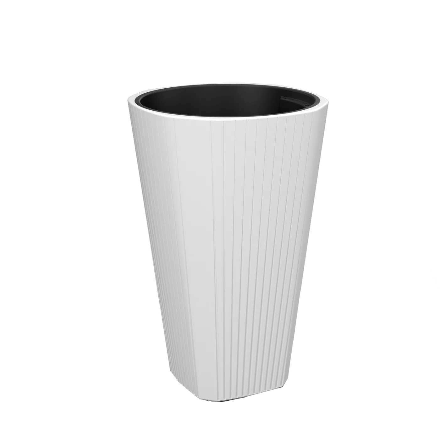 Květináč Muza střední 390 mm bílý