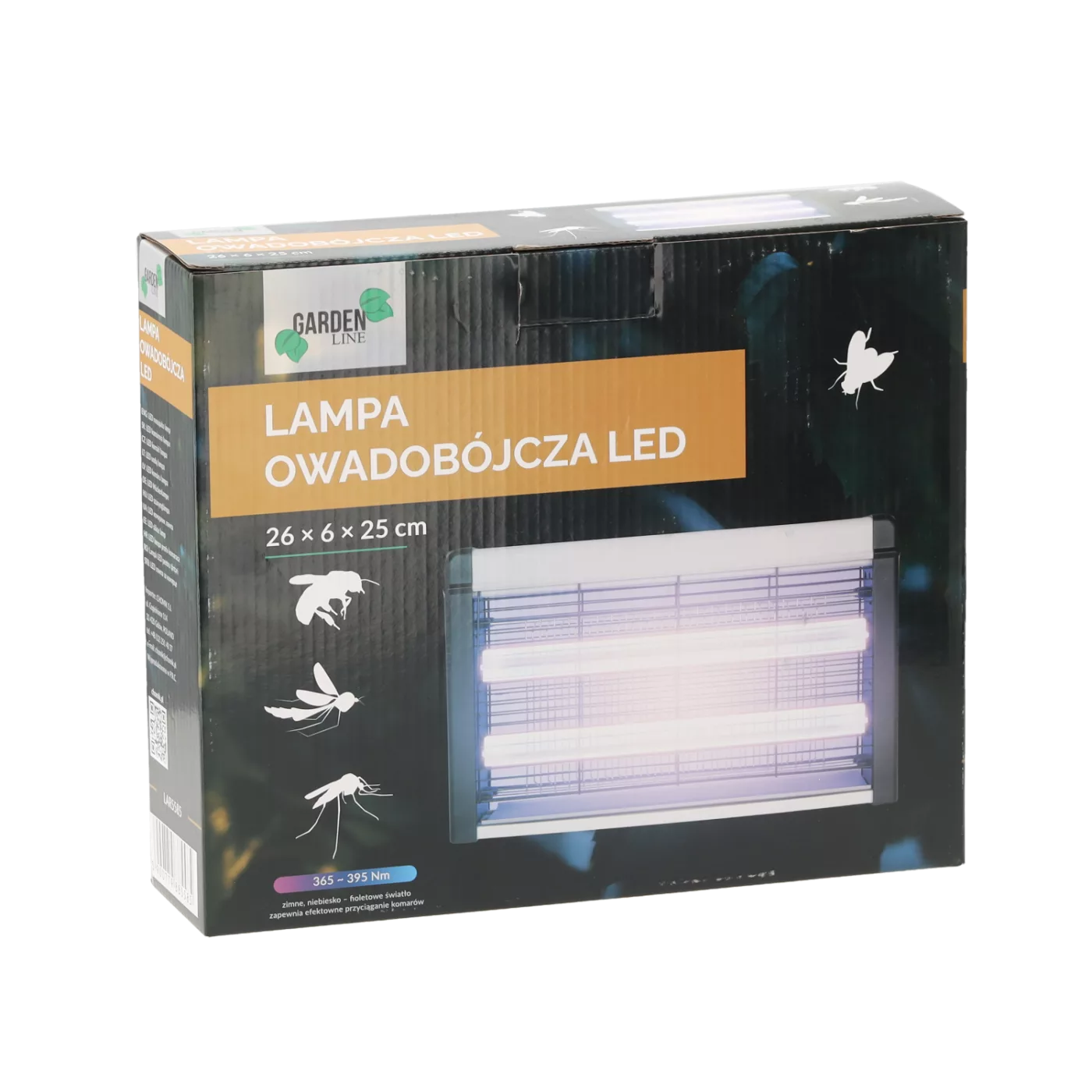 Lampa proti hmyzu LED 26 x 6 x 25 cm