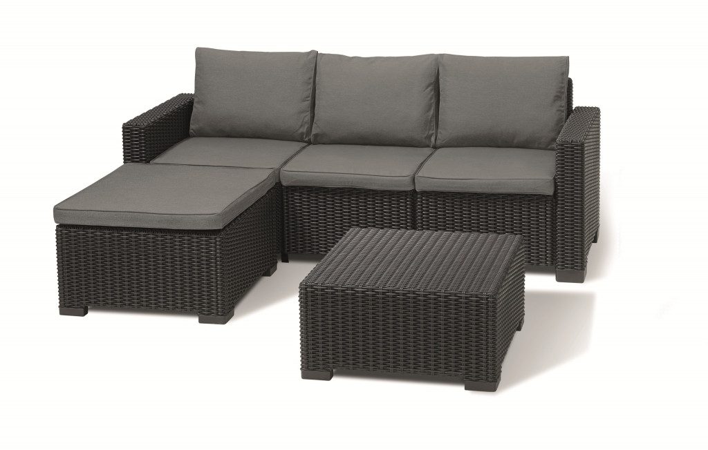 Keter zahradní set California Chaise grafit
