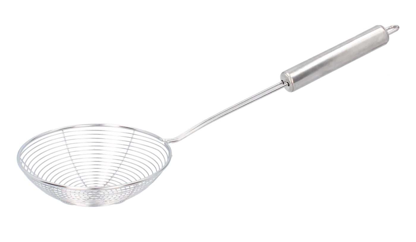 Kovové sítko s rukojetí průměr 17,5 cm