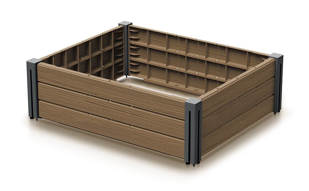 Vyvýšený záhon BASE PLANT 75,6 cm - naturo ECO
