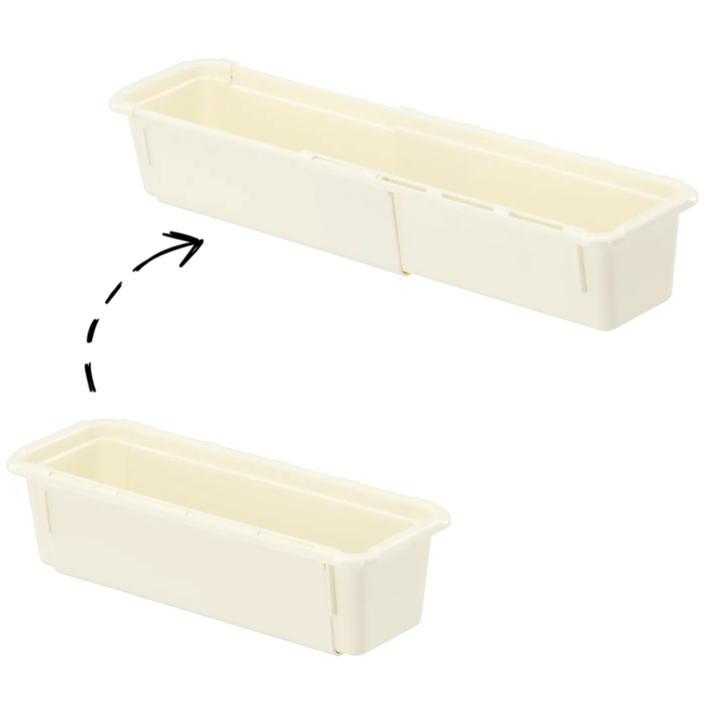 Kuchyňský organizér 25 x 9 x 7 cm
