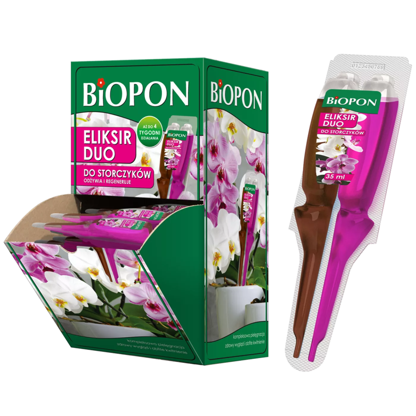 Biopon Eliksír Duo pro orchideje dávkovač 36 ks