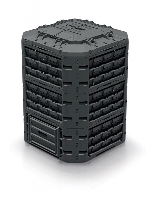 Kompostér COMPOGREEN VARIO 950l černý