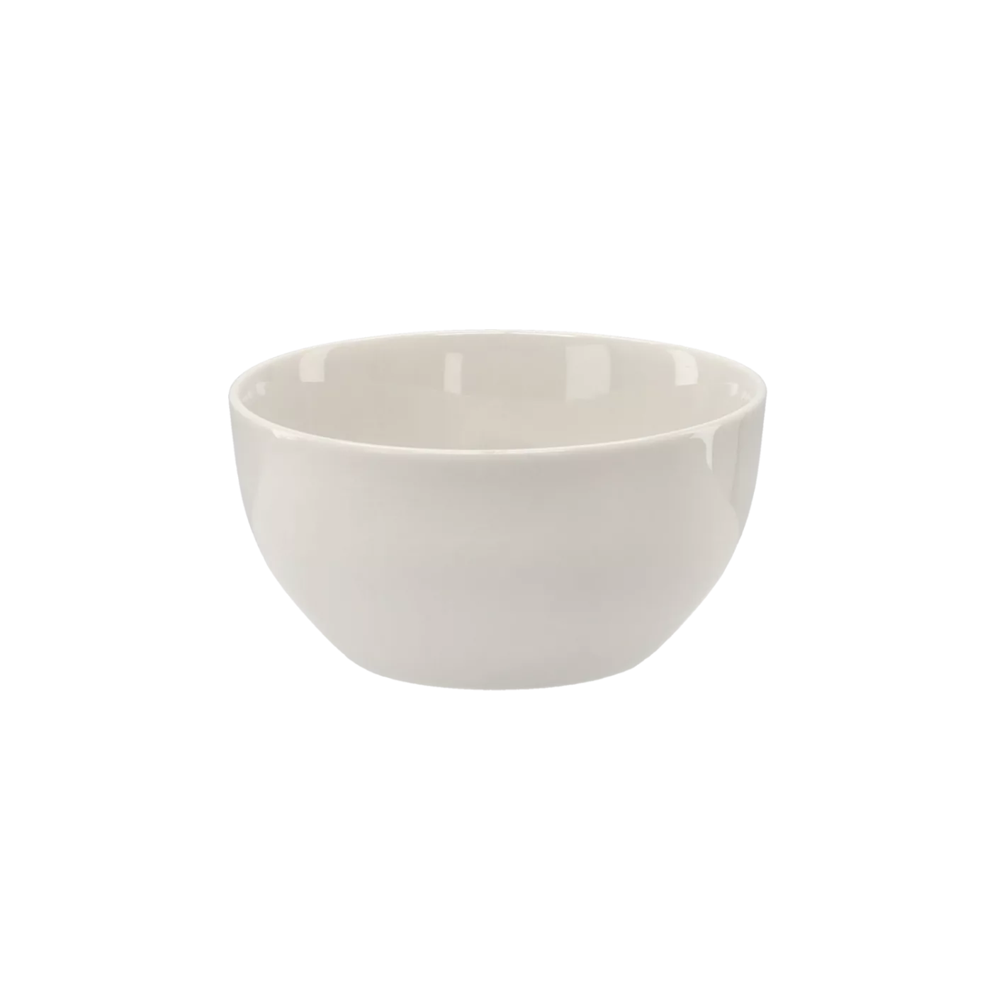 Miska Mona 14 cm bílá, balení 6 ks