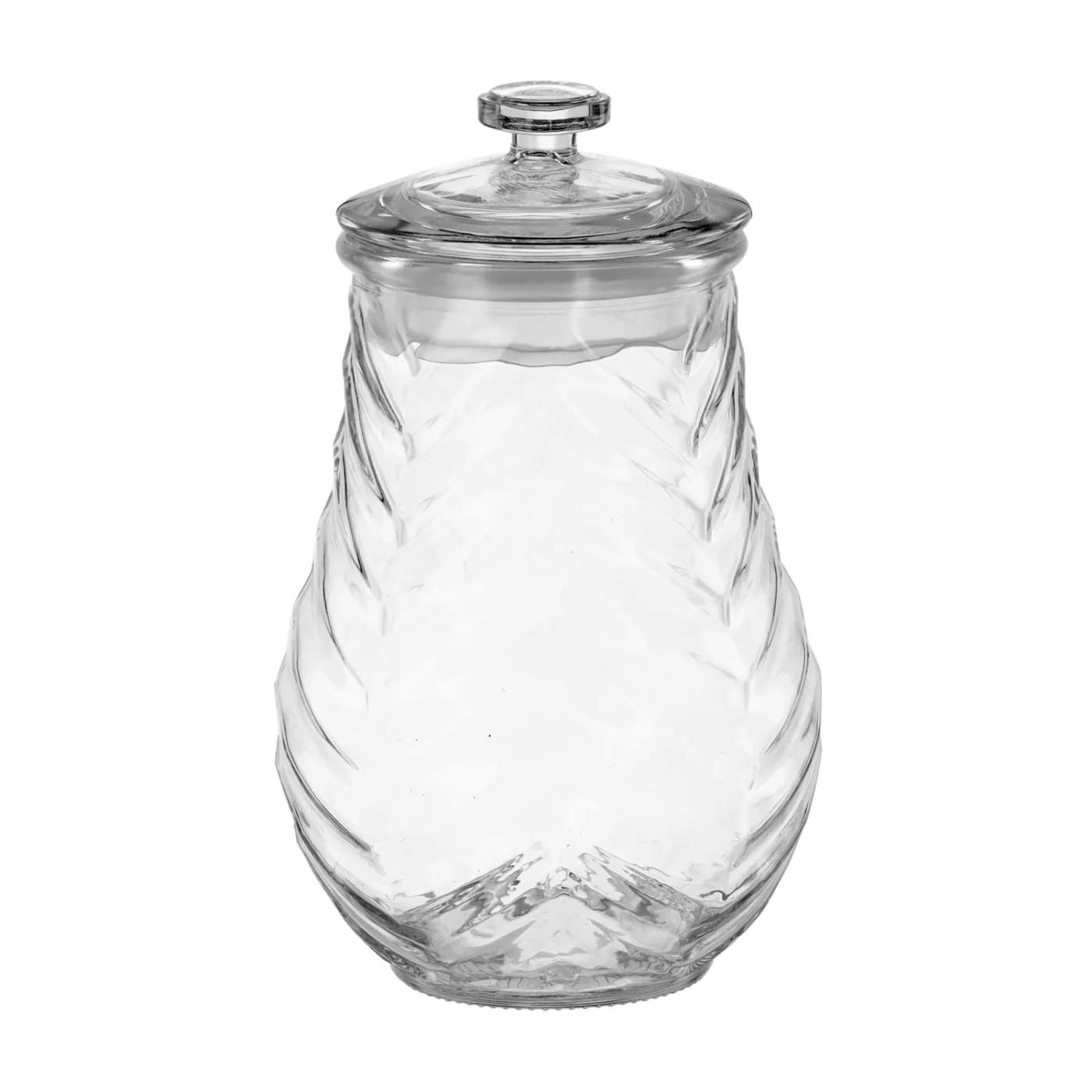 Zavařovací sklenice 1,5 l se skleněným víkem