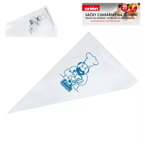 Cukrářský vzduchový sáček z folie 29,5 cm, 20 ks
