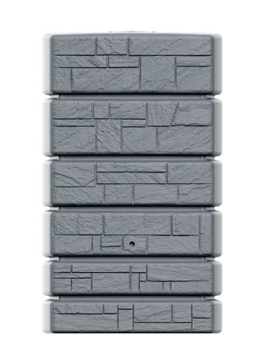 Sud na dešťovou vodu TOWER STONE 500l šedý