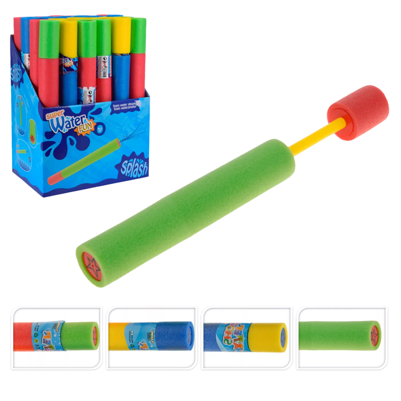 Pistole na vodu pěnová 44 cm