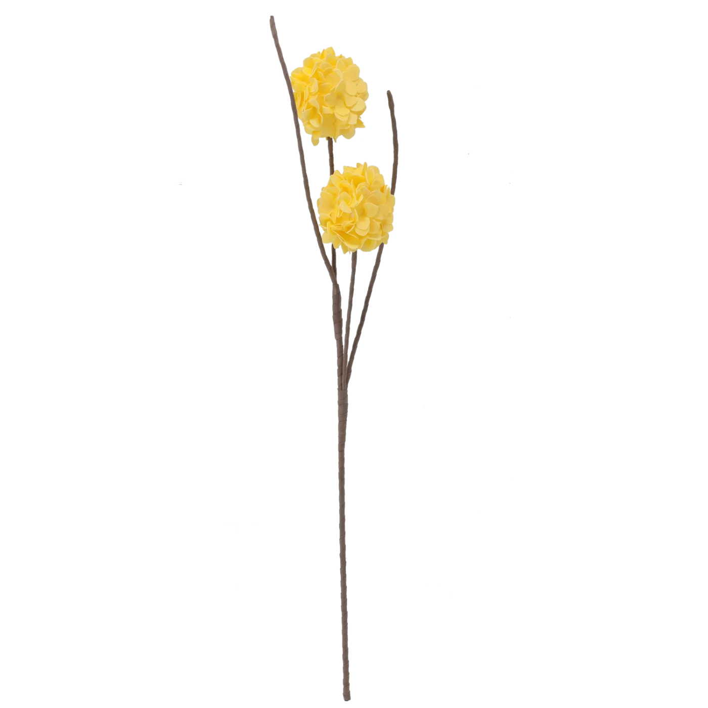 Dekorační květina umělá žlutá 78 cm