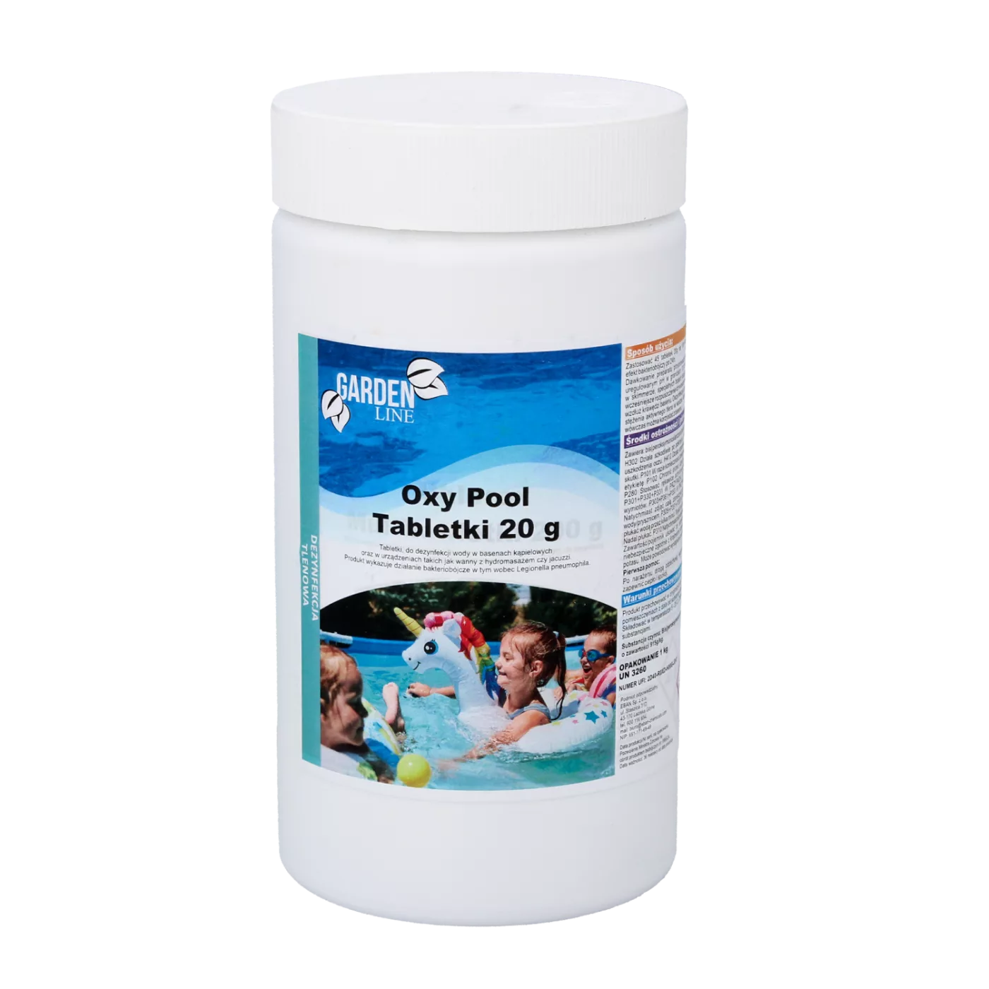 Tablety aktivního kyslíku Oxy Pool 1 kg