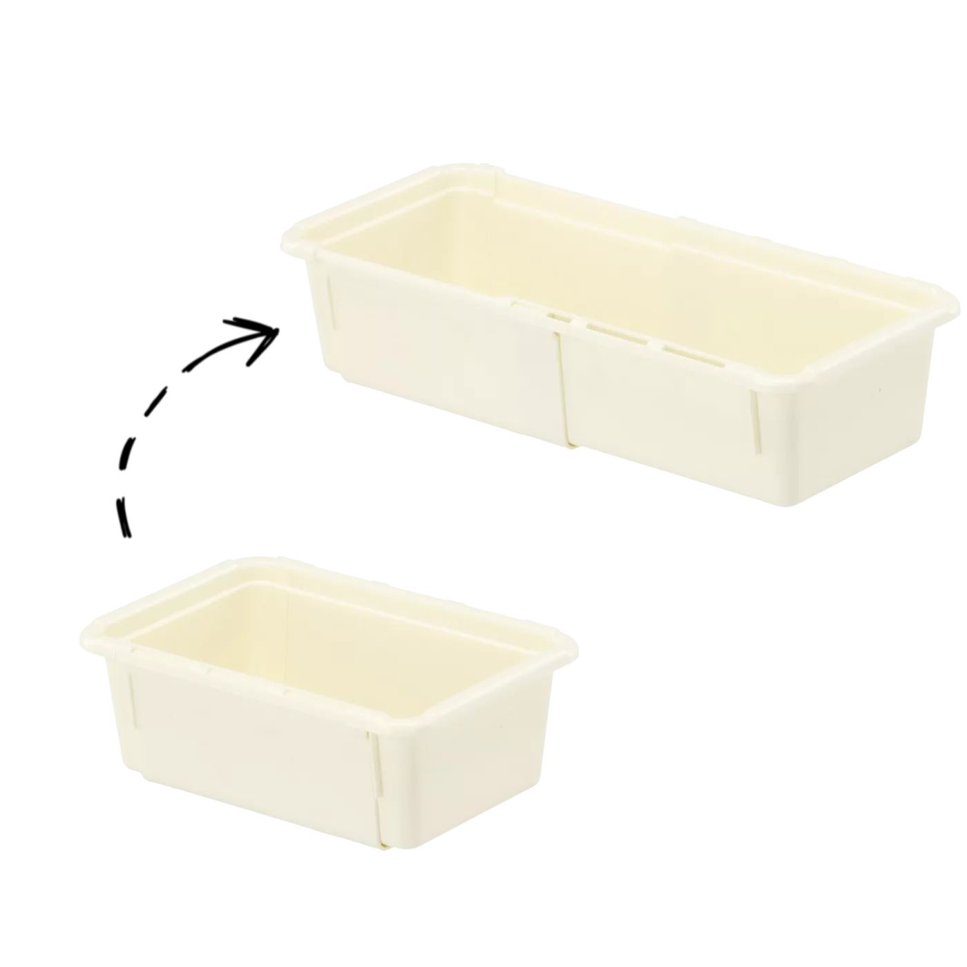 Kuchyňský organizér 18,5 x 12,5 x 7 cm