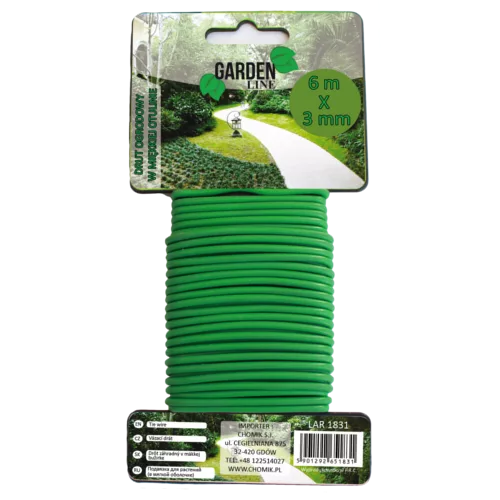 Zahradní drát na podvázání rostlin 3 mm x 6 m