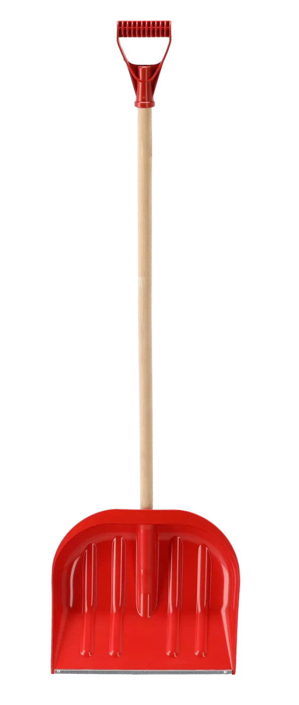 Plastová lopata na sníh barevná 45 cm – lopata + tyč + rukojeť