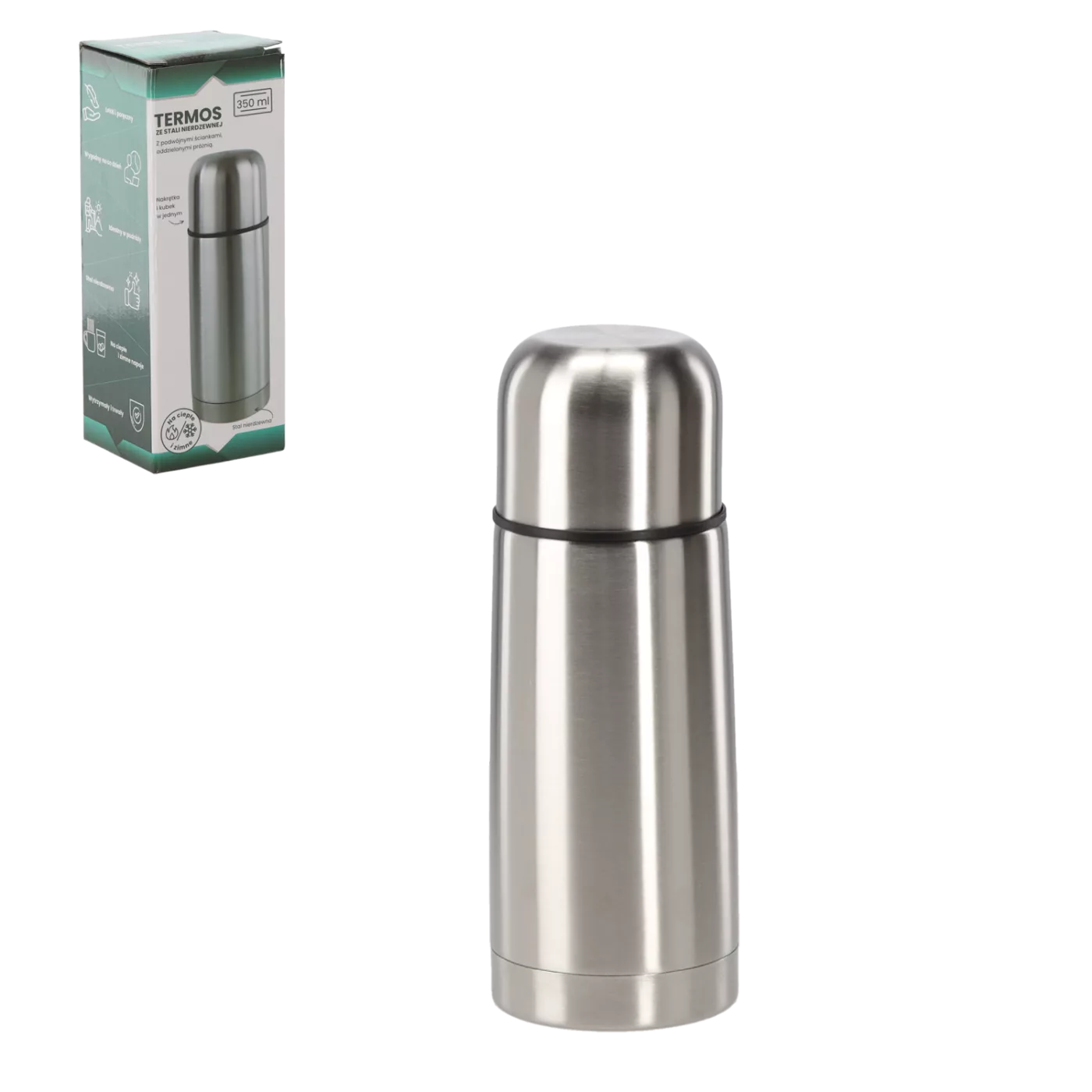 Termos nerezový 350 ml s dvojitými stěnami