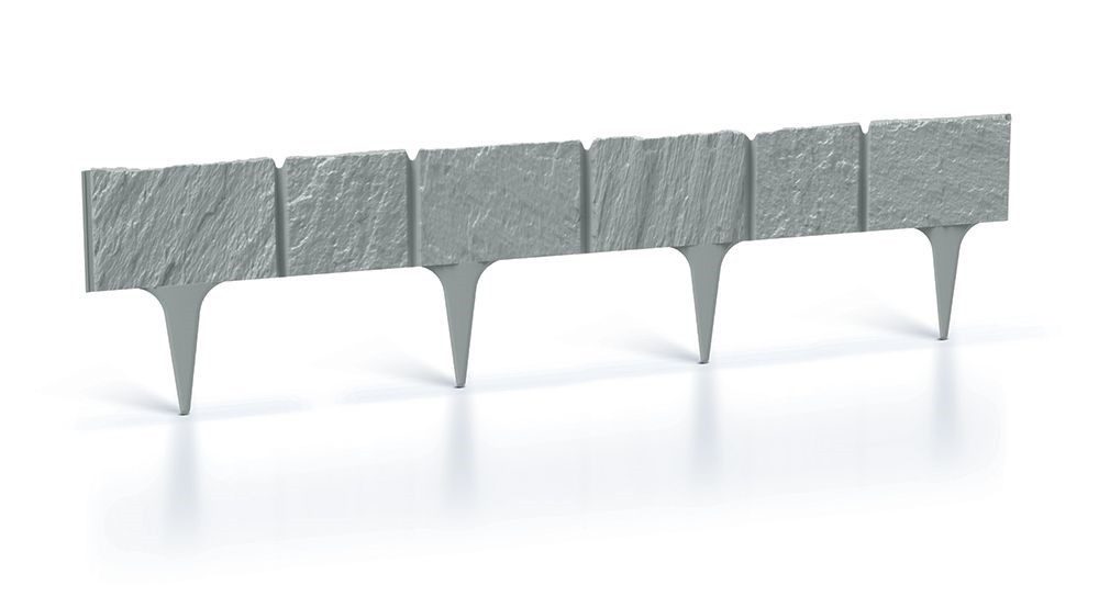Lem trávníku palisáda GARDEN STONE 3,9m - Antracit