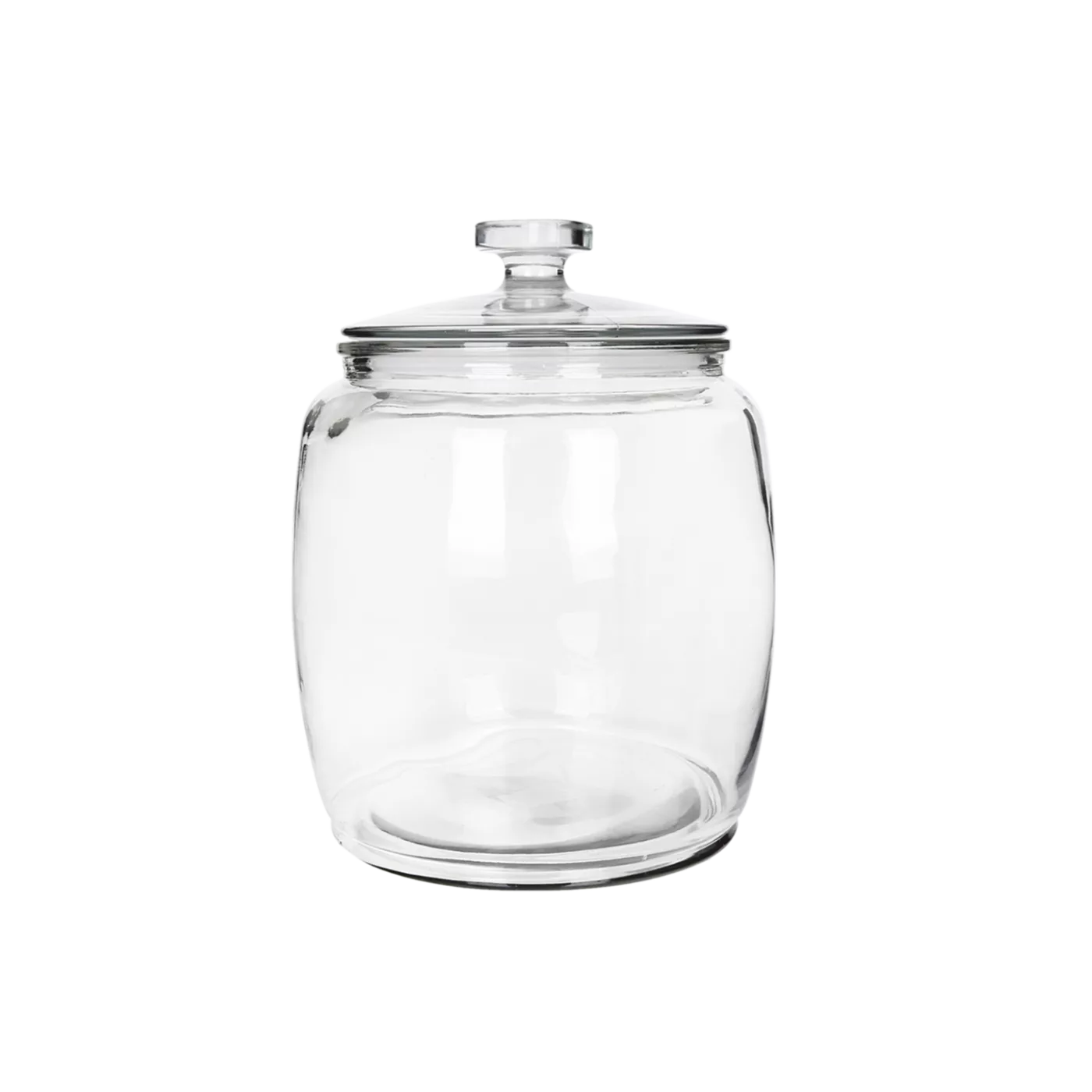 Zavařovací sklenice 1,5 l kulatá se skleněným víkem