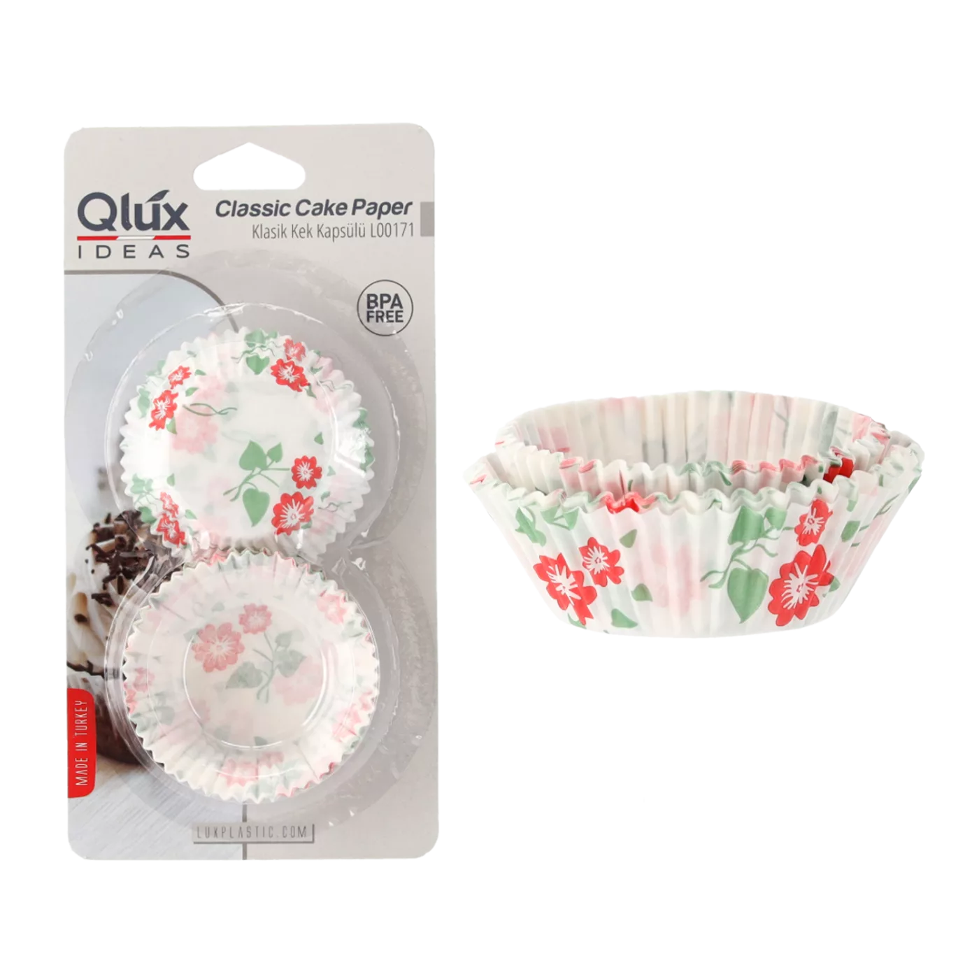 SADA 80 PAPÍROVÝCH FORMEK 65 MM NA CUPCAKES, MUFFINY *4533