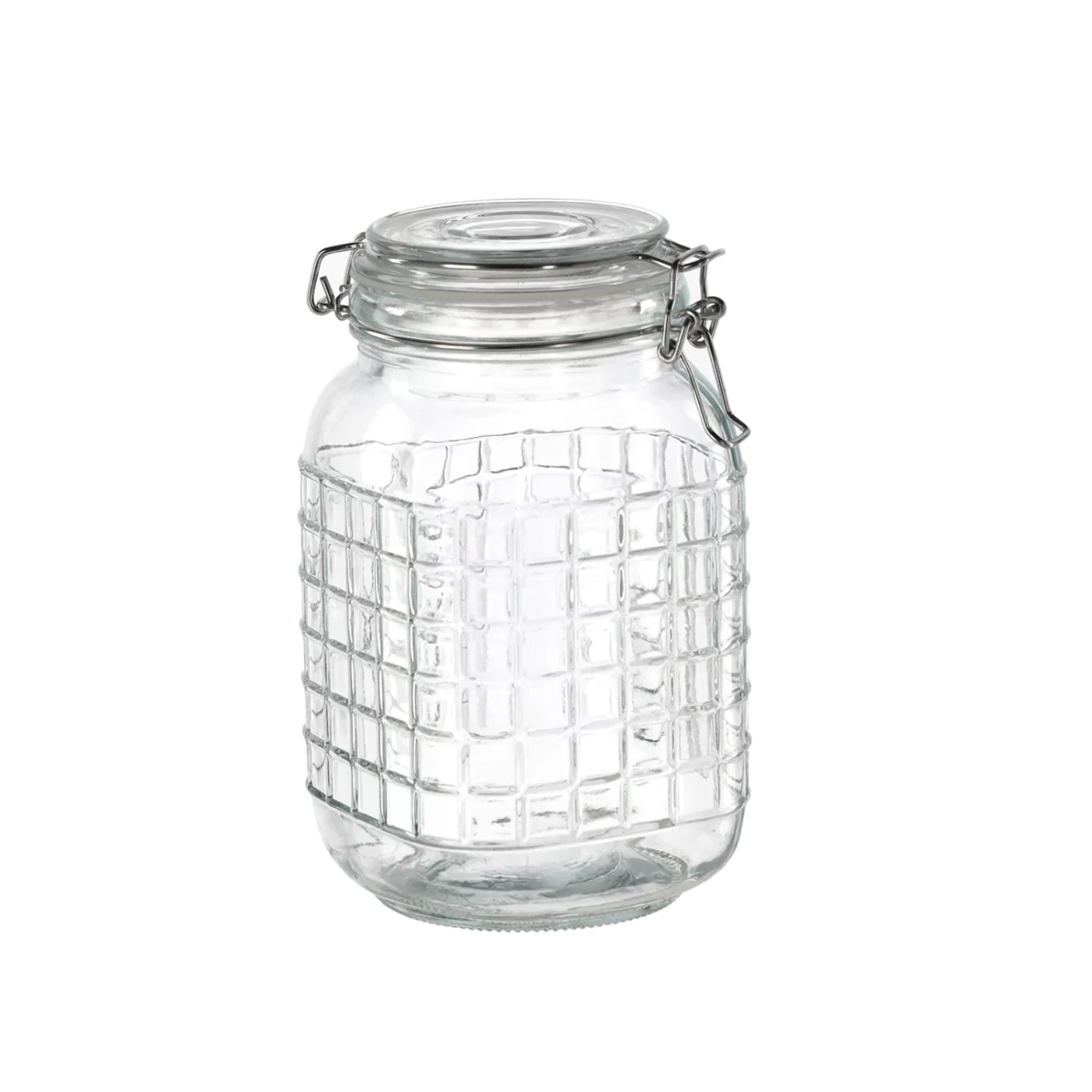 Zavařovací sklenice 1,5 l hermetická s mřížkou