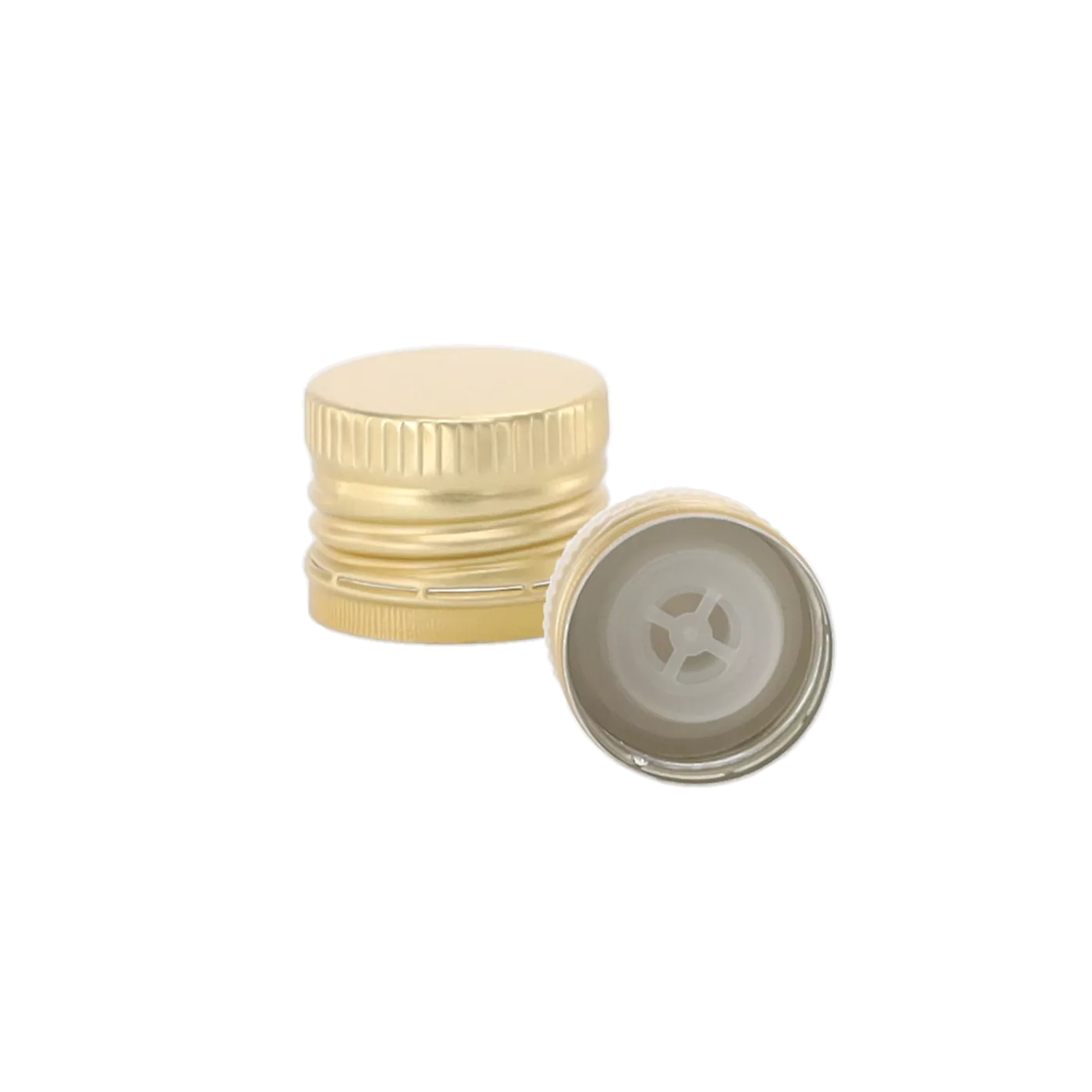 Kovový uzávěr na demižony 31,5 mm zlatý