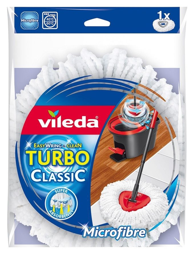 Náhrada k mopu Vileda Easy Wring and Clean Turbo Classic kulatá