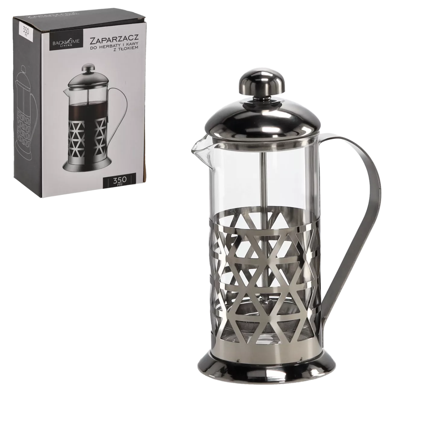 Čajník a kávovník s tlakem 350 ml