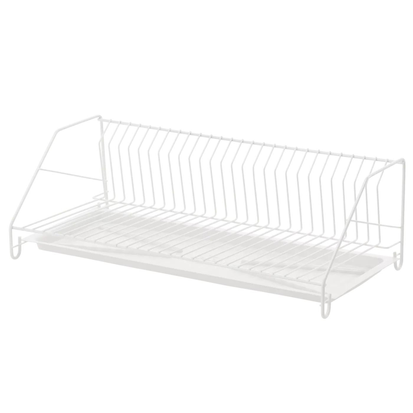 Odkapávač na talíře jednoposchoďový 50 cm lakovaný