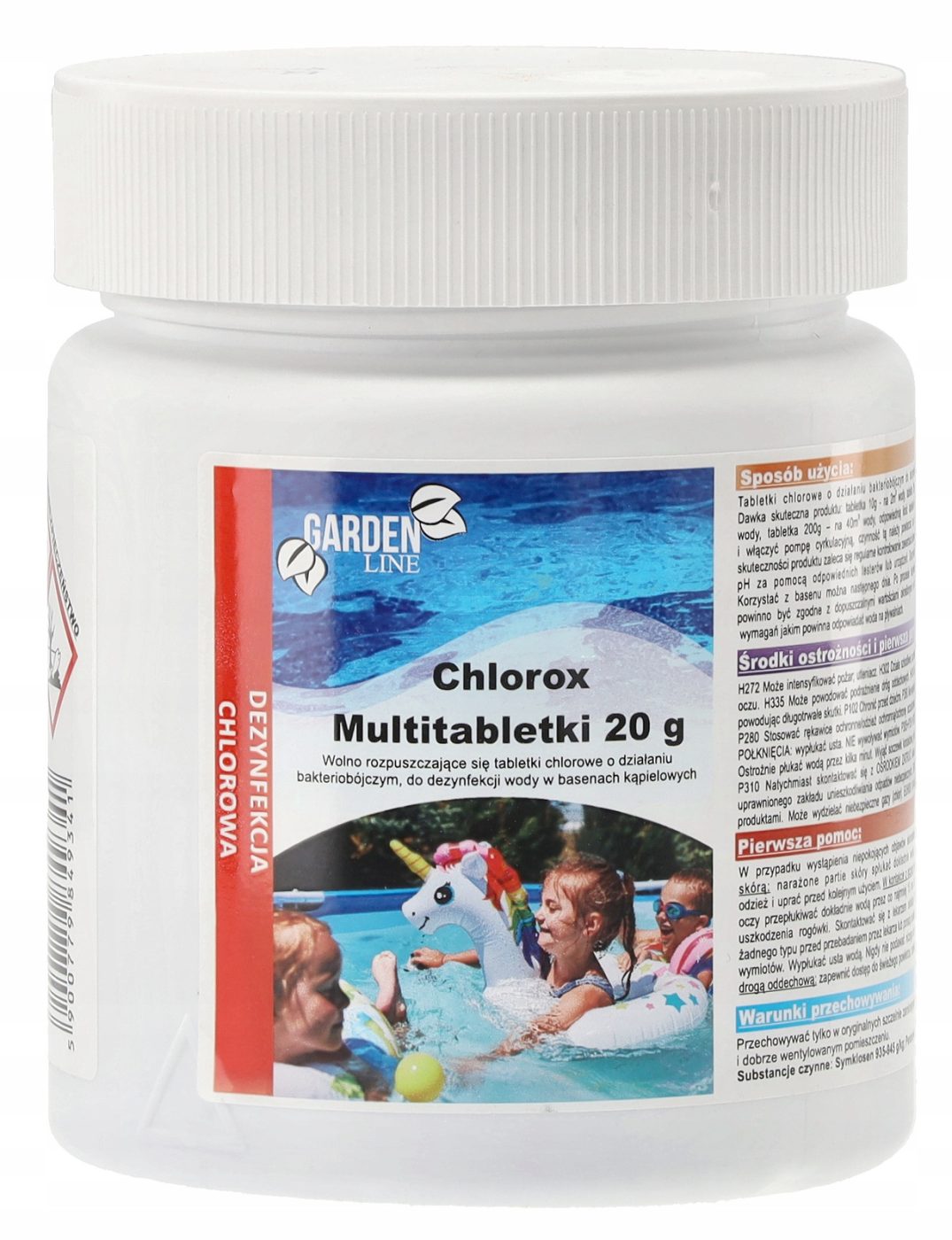 Chlor do bazénu v tabletkách 20 g, 0,4 kg Chlorox